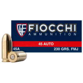 FIOCCHI 45ACP 230GR FMJ 50