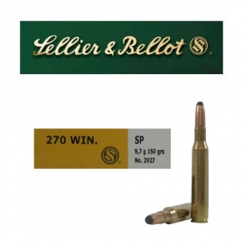 SELLIER & BELLOT 270WIN 150GR SP 20