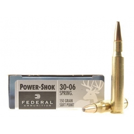 FEDERAL POWERSHOCK 30-06 150GR SP 20