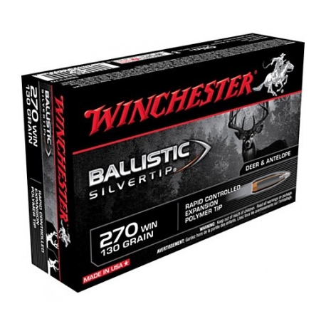 WINCHESTER BALLISTIC TIP 270WIN 130GR 20