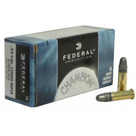 FEDERAL 22 LR CHAMPION 50/BOX