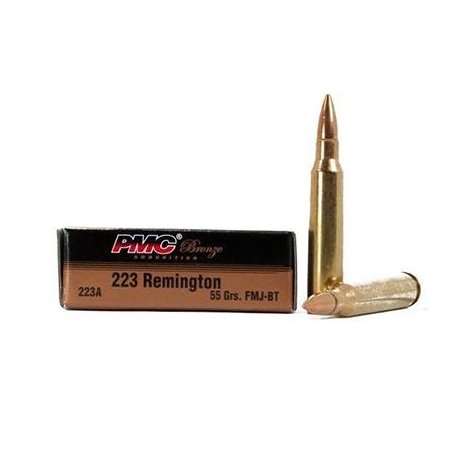 PMC BRONZE 223 REM 55 GR JMJ 20RD