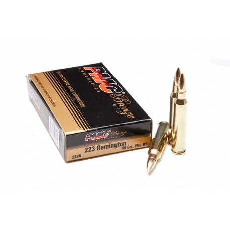 PMC 223 REM 55 GR FMJ BT 1000/CASE