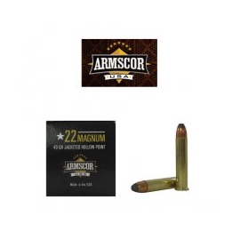 ARMSCOR 22MAG 40GR JHP 50RD