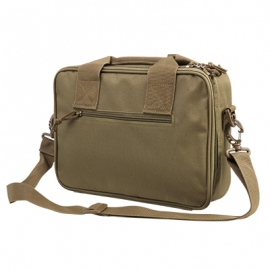 Double Pistol Range Bag - Tan