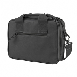 Double Pistol Range Bag - Gray