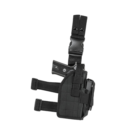 Drop Leg Universal Holster - Black