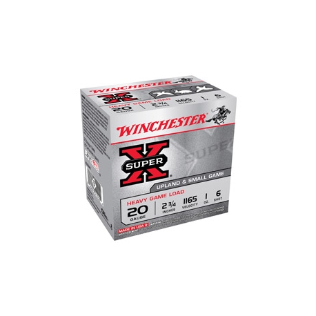 WINCHESTER SPRX HGL 20GA 2.75 Number 6 Shot 25