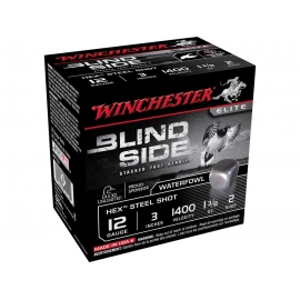 WINCHESTER BLIND SIDE 12GA 3in Number 3 Shot 25/BOX