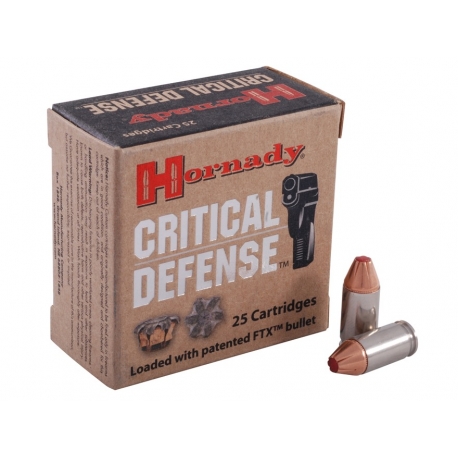 HORNADY 380ACP 90GR CRT DFNSE 25