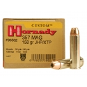 HORNADY 357MAG 158GR JHP/XTP 25